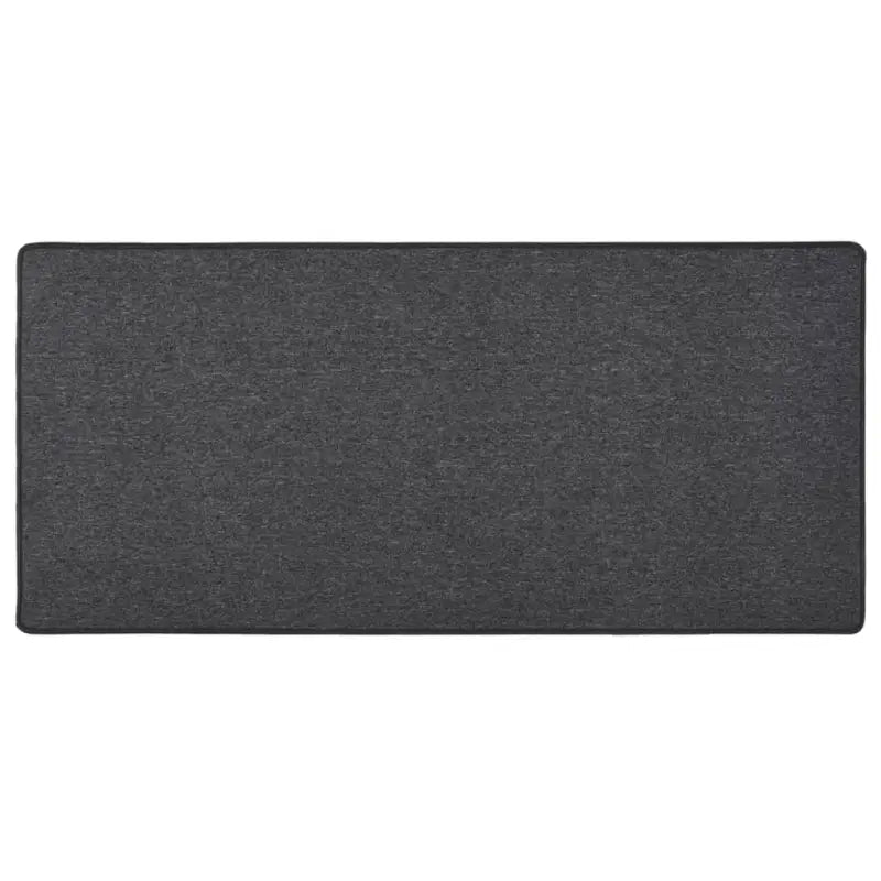 Vloerkleed voor een stijlvolle en elegante woonruimte - Antraciet / 80 x 150 cm - Vloerkleden