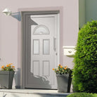 Voordeur aluminium met 110x210 cm en duurzame drempel for meer veiligheid - 88 x 208 cm / 1 / Rechts + trekhandvat