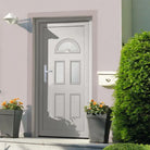 Voordeur aluminium met 110x210 cm en duurzame drempel for meer veiligheid - 88 x 200 cm / 1 / Links + duwhandvat