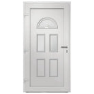 Voordeur aluminium met 110x210 cm en duurzame drempel for meer veiligheid - Voordeuren