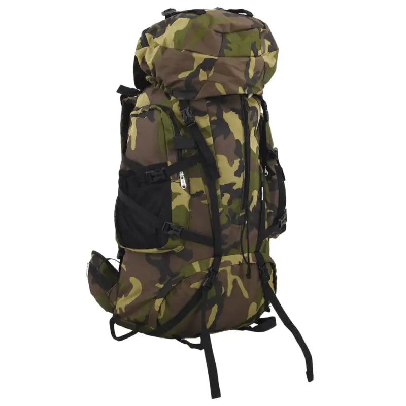 Wandelrugzak van 600d Oxford stof met verstelbare banden - Camouflage / 80 l / 1 - Rugzakken