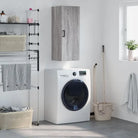 Wandgemonteerde dressoir in hoogglans wit van bewerkt hout - Grijs sonoma / 1 - Dressoirs & buffetkasten