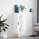 Wandgemonteerde dressoir met duurzaam bewerkt hout en elegant ontwerp - Dressoirs & buffetkasten