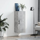 Wandgemonteerde dressoir van bewerkt hout met elegant ontwerp - Dressoirs & buffetkasten