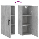 Wandgemonteerde dressoir van bewerkt hout met elegant ontwerp - Dressoirs & buffetkasten