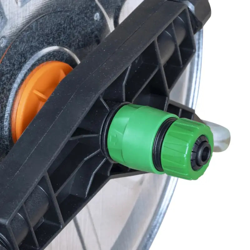 Wandgemonteerde Slanghaspel voor Rijen en Efficiënt Opbergen - Slanghaspels