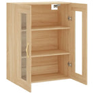 Wandkast in bewerkt hout met elegant en duurzaam ontwerp - Dressoirs & buffetkasten