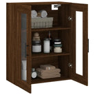 Wandkast met elegant ontwerp van bewerkt hout voor jouw interieur - Dressoirs & buffetkasten