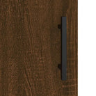 Wandkast met elegant ontwerp van bewerkt hout voor jouw interieur - Dressoirs & buffetkasten