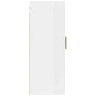 Wandplank in hoogglans wit van bewerkt hout voor jouw woonkamer - Wandplanken