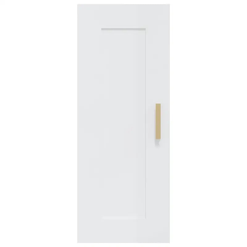 Wandplank in hoogglans wit van bewerkt hout voor jouw woonkamer - Wandplanken