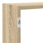 Wandplank met bewerkt hout voor decoratie en praktische opbergruimte - Wandplanken