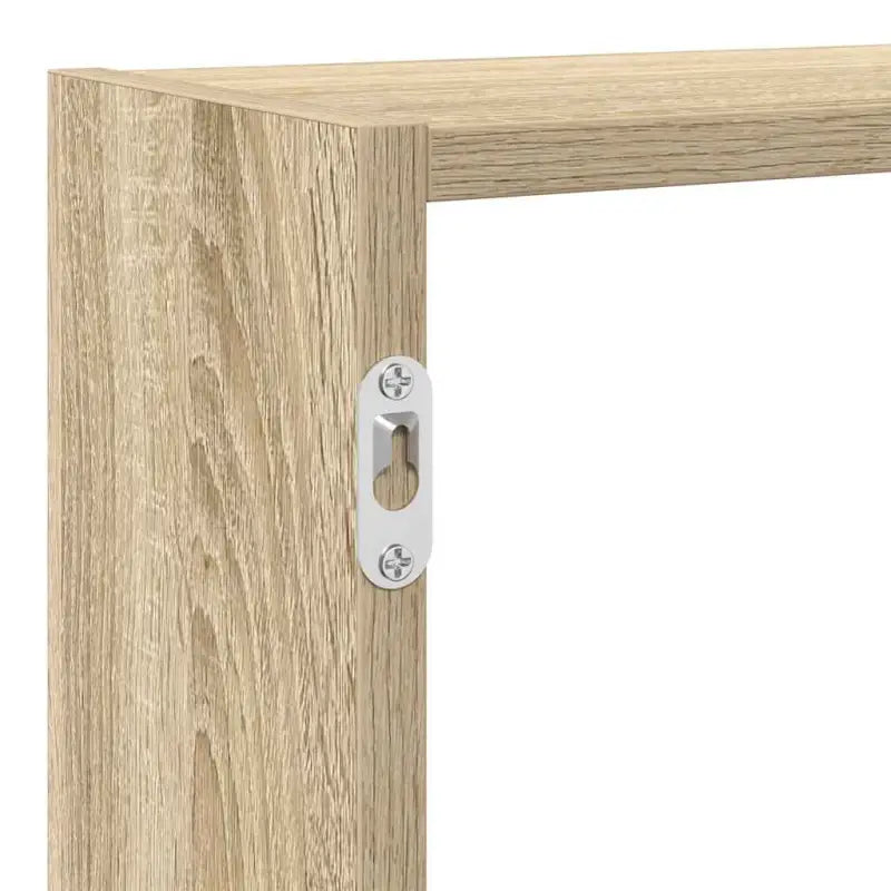Wandplank met bewerkt hout voor decoratie en praktische opbergruimte - Wandplanken