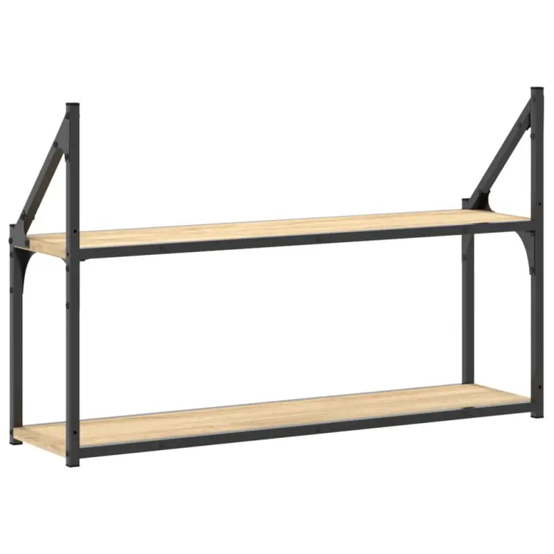Wandplank met bewerkt hout voor extra opbergruimte in kleine ruimtes - Wandplanken