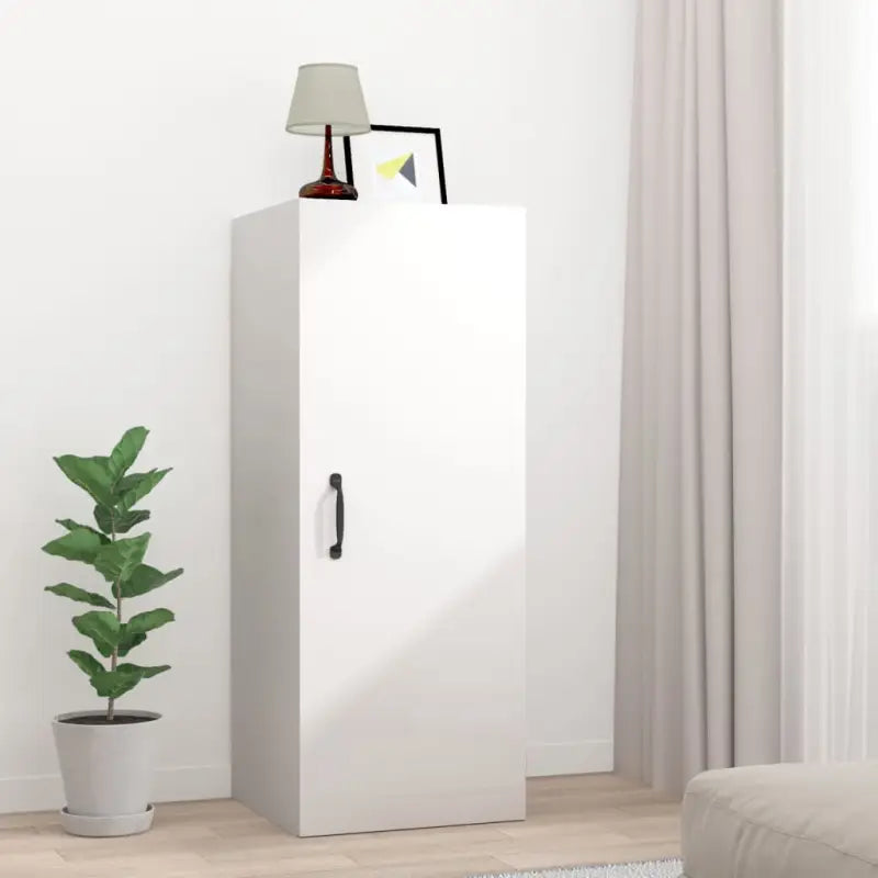 Wandplank van bewerkt hout in hoogglans wit voor ruimtebesparing - Hoogglans wit / 1 - Wandplanken