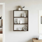 Wandplank van bewerkt hout voor decoratie en praktische opbergruimte - Wandplanken