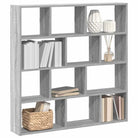 Wandplank van bewerkt hout voor decoratie en praktische opbergruimte - Grijs sonoma / 1 - Wandplanken