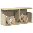 Wandplank van bewerkt hout voor een decoratief en duurzaam interieur - Sonoma eiken / 60 x 20 x 30 cm / 1 - Wandplanken
