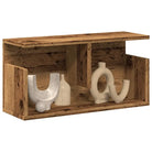 Wandplank van bewerkt hout voor een decoratief en duurzaam interieur - Oud hout / 60 x 20 x 30 cm / 1 - Wandplanken