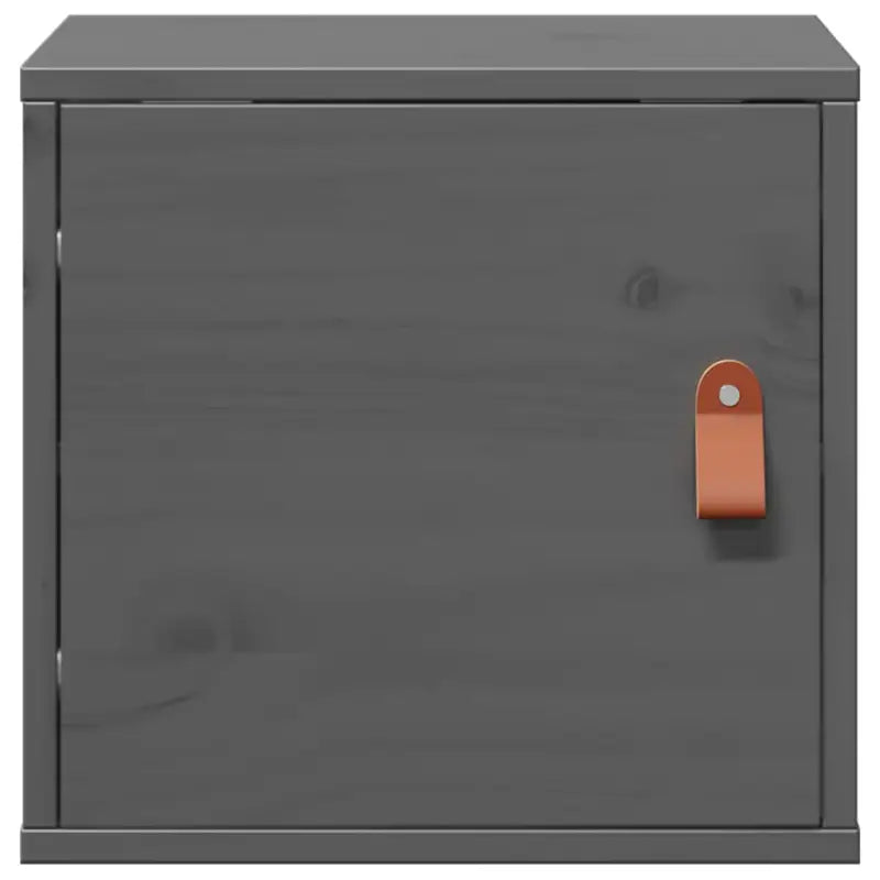 Wandplank van massief grenenhout met rustieke uitstraling - Grijs / 1 - Wandplanken