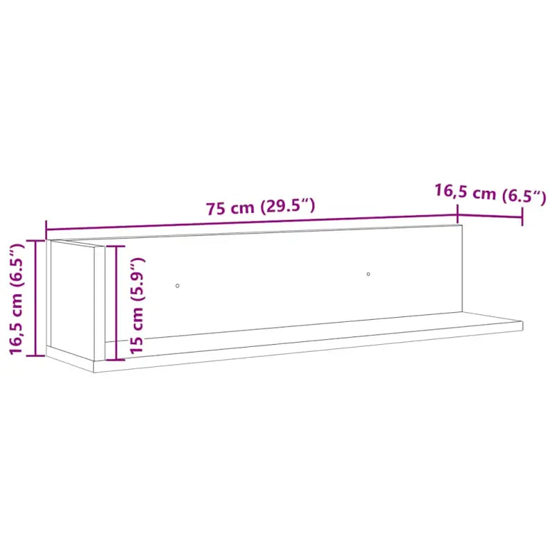 Wandplanken in bewerkt hout voor decoratie en praktische opbergruimte - Wandplanken
