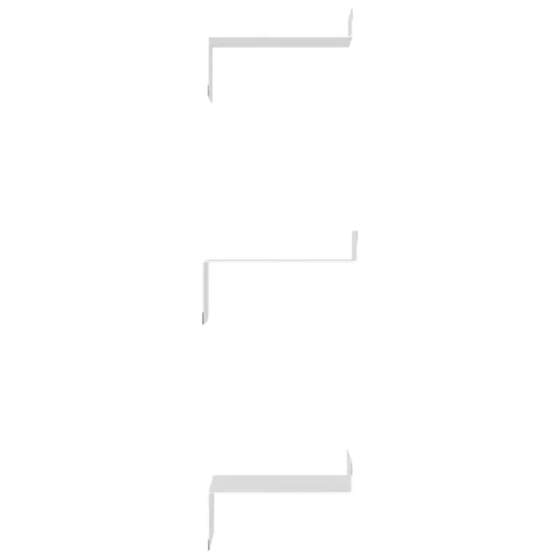 Wandplanken met verhoogde randen voor een stijlvol en stevig design - Zilver / 1 - Wandplanken