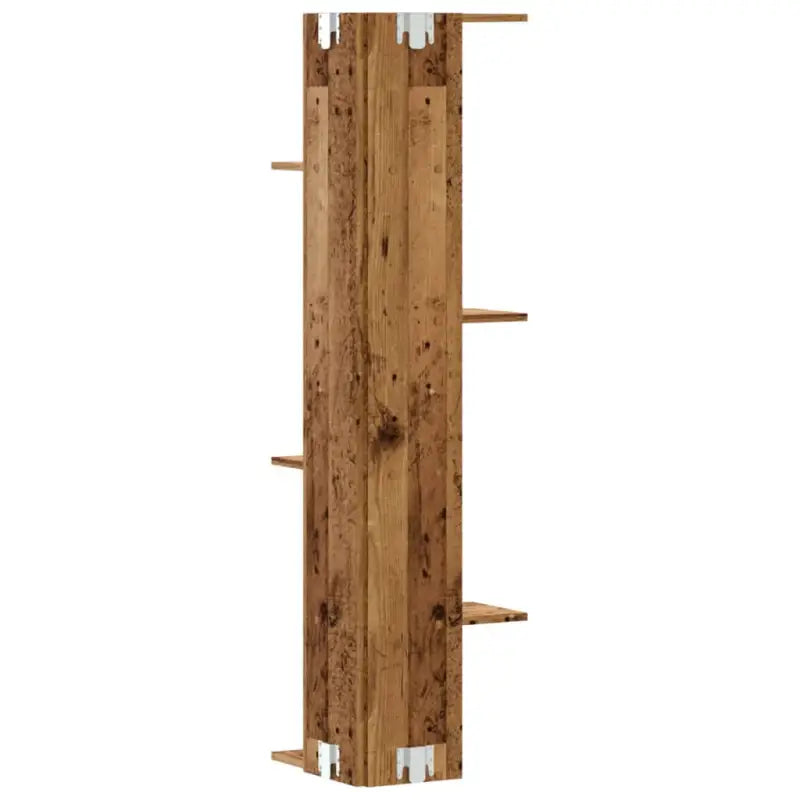 Wandplanken van bewerkt hout gemakkelijk schoon en stijlvol voor je woonkamer - Wandplanken