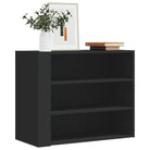 Wandplanken van bewerkt hout voor een decoratieve en praktische muurafwerking - Zwart / 1 - Wandplanken
