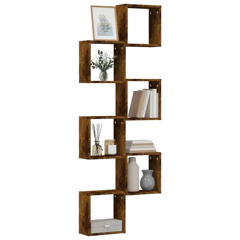 Wandplanken van bewerkt hout voor stijl en maximale binnenruimte - Gerookt eiken / 6 / 1 - Wandplanken