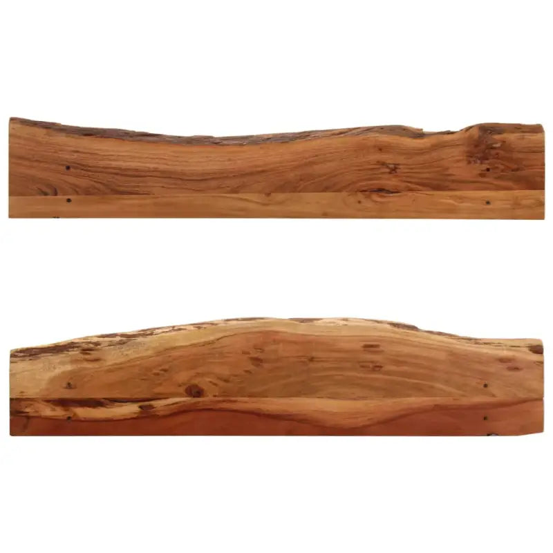 Wandplanken van massief acaciahout met rustieke charme - Wandplanken