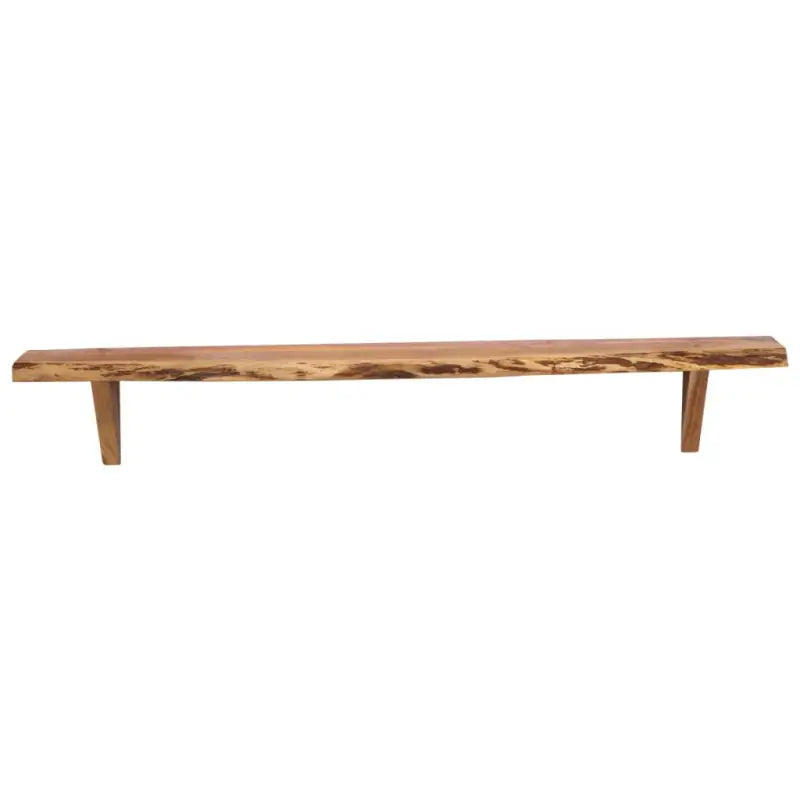 Wandplanken van massief acaciahout met rustieke charme - Wandplanken