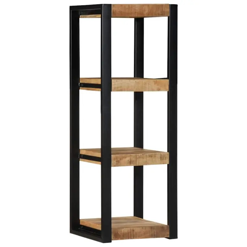 Wandplanken van massief gerecycled hout voor stijlvolle opbergruimte - 1 / Massief ruw mangohout - Wandplanken