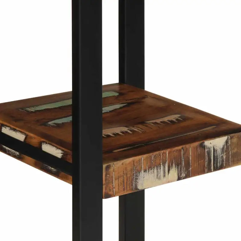 Wandplanken van massief gerecycled hout voor stijlvolle opbergruimte - Wandplanken