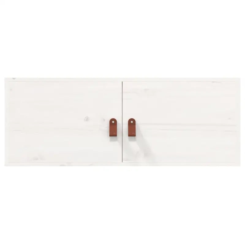 Wandplanken van massief grenenhout met een rustieke uitstraling - Wit / 2 / 1 - Wandplanken
