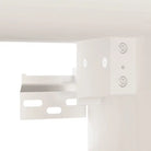 Wandplanken van massief grenenhout met een rustieke uitstraling - Wit / 2 / 1 - Wandplanken