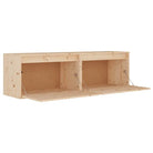 Wandplanken van massief grenenhout voor interieur en TV-meubel - Wandplanken