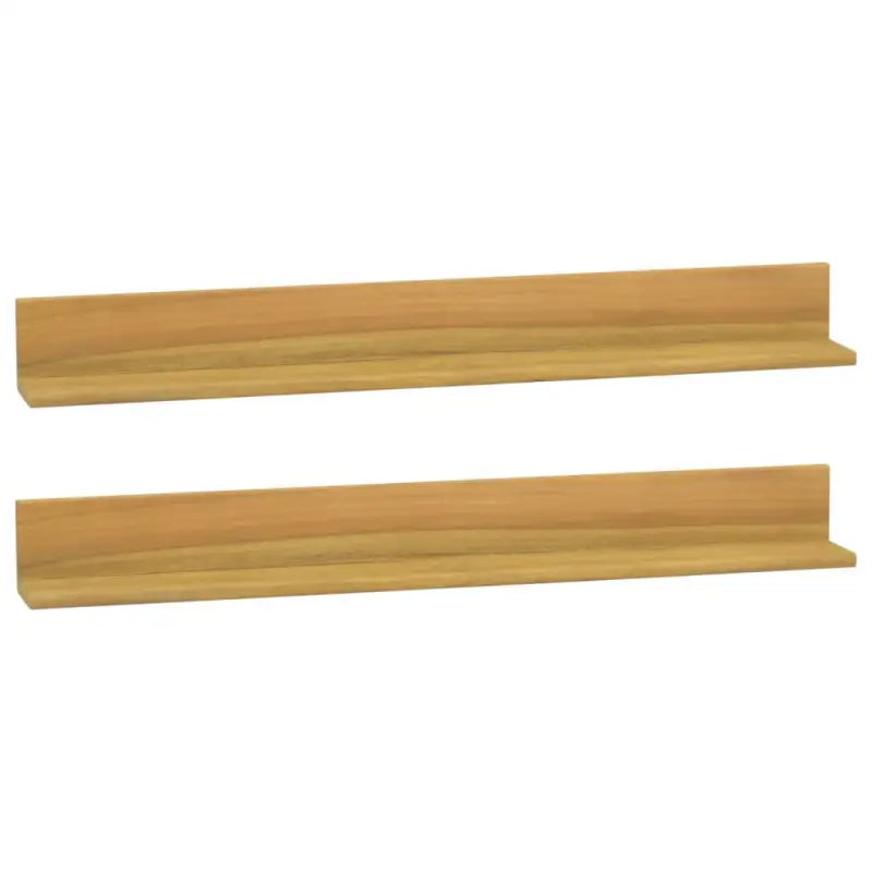Wandplanken van massief teakhout voor extra opbergruimte in elke kamer - 90 x 10 x 10 m / 1 - Wandplanken
