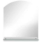 Wandspiegel met schap van gehard glas voor badkamer of woonkamer - Spiegels