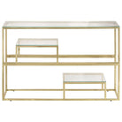 Wandtafel met gehard glas voor decoratie en functionaliteit - Consoletafels