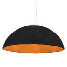 Warme sfeer met unieke hanglamp van kraftpapieren draad - Lampen