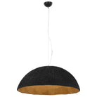 Warme sfeer met unieke hanglamp van kraftpapieren draad - Lampen
