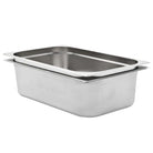 Warmhoudschalen van roestvrij staal inclusief levering bevat - 530 x 325 x 150 mm - Warmhoudschalen