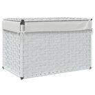 Wasmand van poly rattan met inklapbaar ontwerp voor rustieke badkamerstijl - Wasmanden