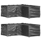 Waterbestendige tuinmeubelhoezen voor rattan sets - 185 x 185 x 70 cm / 2 - Tuinmeubelhoezen