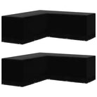 Waterbestendige tuinmeubelhoezen voor rattan sets - 250 x 250 x 90 cm / 2 - Tuinmeubelhoezen