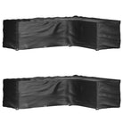 Waterbestendige tuinmeubelhoezen voor rattan sets - 260 x 210 x 80 cm / 2 - Tuinmeubelhoezen