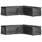 Waterbestendige tuinmeubelhoezen voor rattan sets - 285 x 285 x 70 cm / 2 - Tuinmeubelhoezen