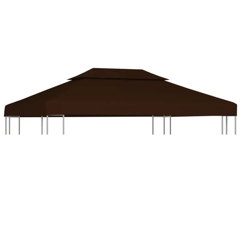 Waterdichte doeken voor partytenten en prieeltjes - Bruin / 3 x 4 m / 1 - Doeken voor partytenten & prieeltjes
