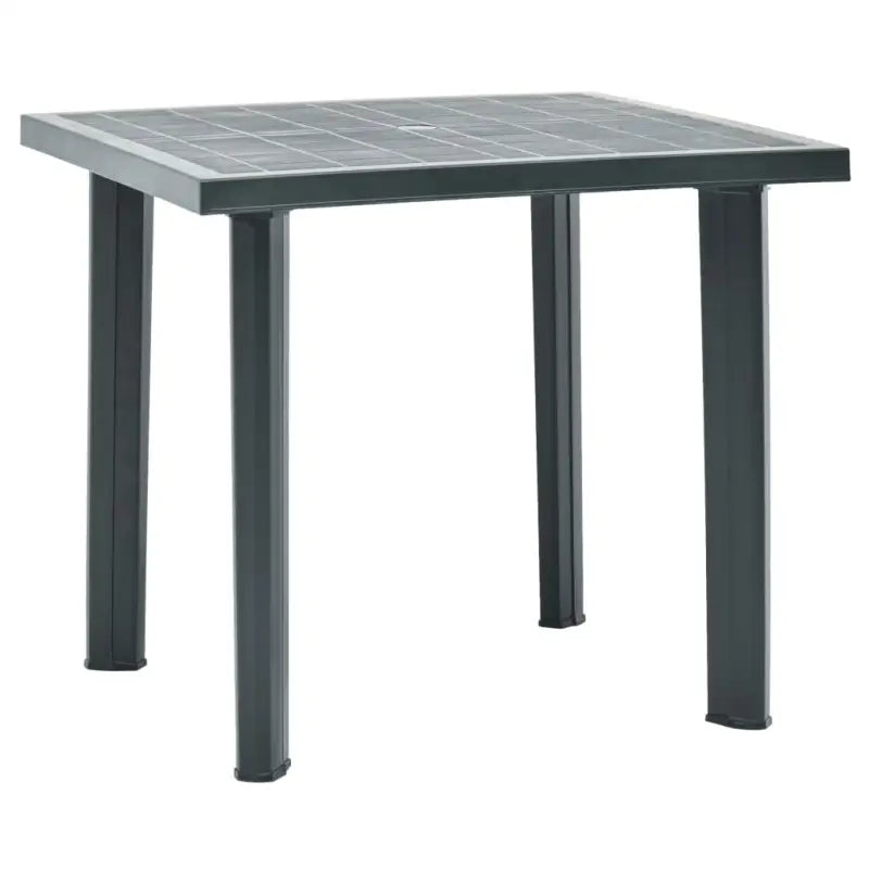 Weerbestendige Tuin Tafel van Duurzaam Kunststof - Groen / 1 - Tuintafels