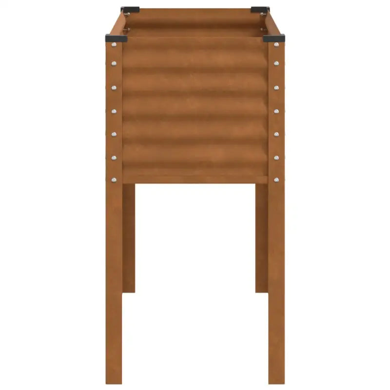 Weervast staal plantenbak voor tuin balkon en terras decoratie - Bloempotten & plantenbakken